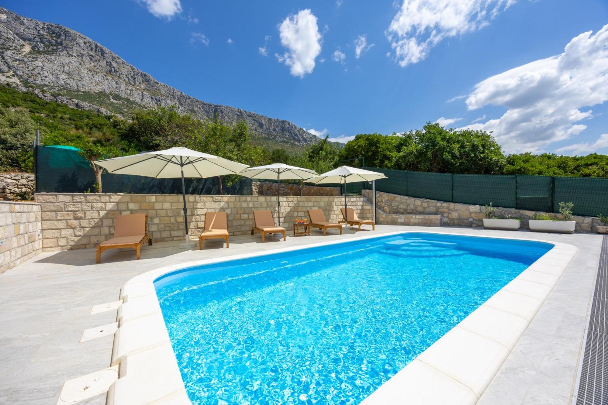 Private Villa Golden Hour With A View Of Split Area Kaštel Sućurac エクステリア 写真